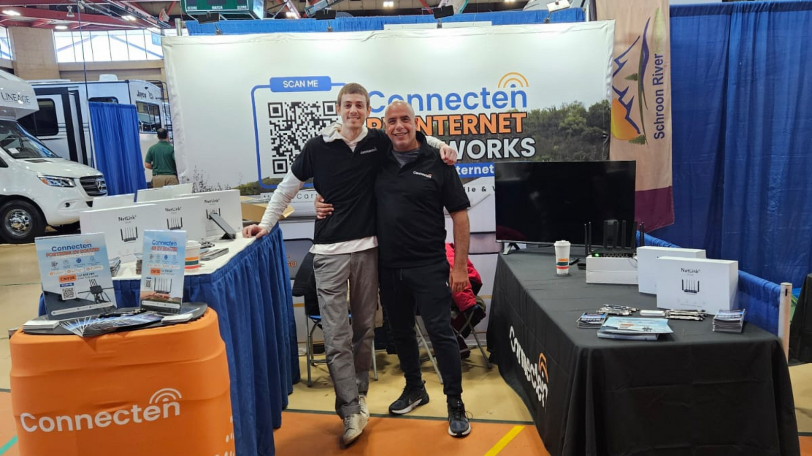 ConnecTen Internet is at the Northeast RV Show – Suffern!