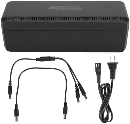 UPS Battery Backup – High-Capacity Uninterruptible Power Supply for Router, Modem & Security Camera (US Plug)