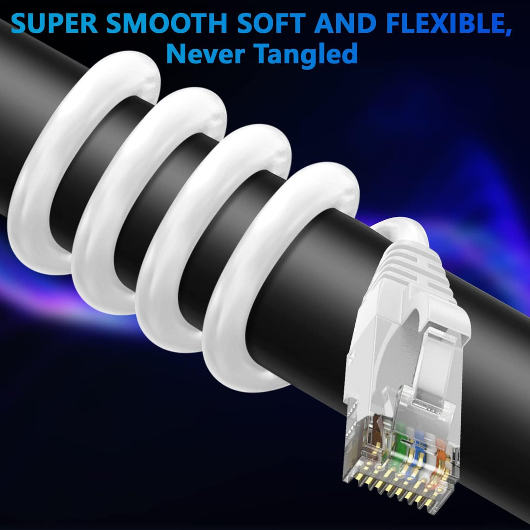 75' Ethernet Cable - High-Speed Ethernet Cable - Perfect for ConnecTen Users