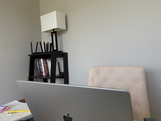 ConnecTen router powering a home office workspace