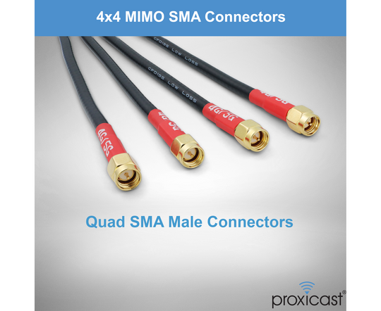 Proxicast Pro-Grade 4x4 MIMO 4G/5G Vandal Resistant Low-Profile Through-Hole Mount Omni-Directional Antenna