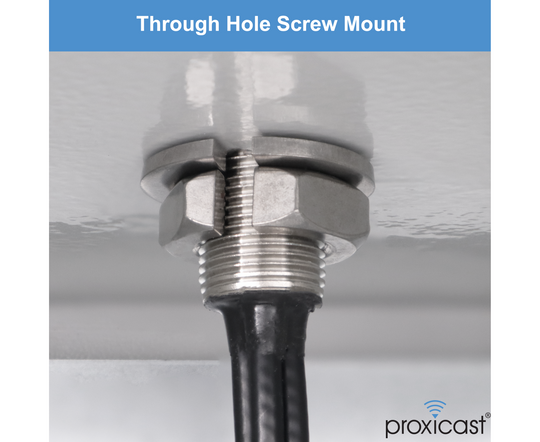 Proxicast Pro-Grade 4x4 MIMO 4G/5G Vandal Resistant Low-Profile Through-Hole Mount Omni-Directional Antenna