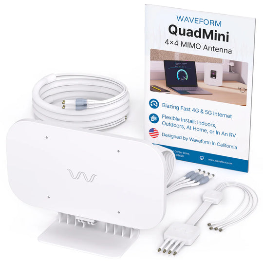 Waveform QuadMini: Low-Profile Omni 4x4 MIMO Antenna