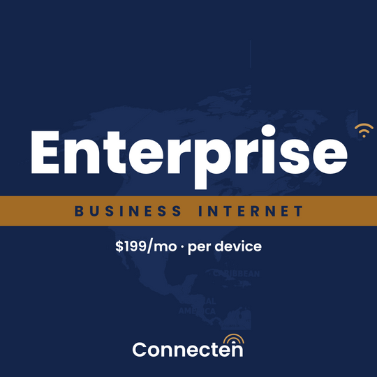 ConnecTen Business Internet — Enterprise plan
