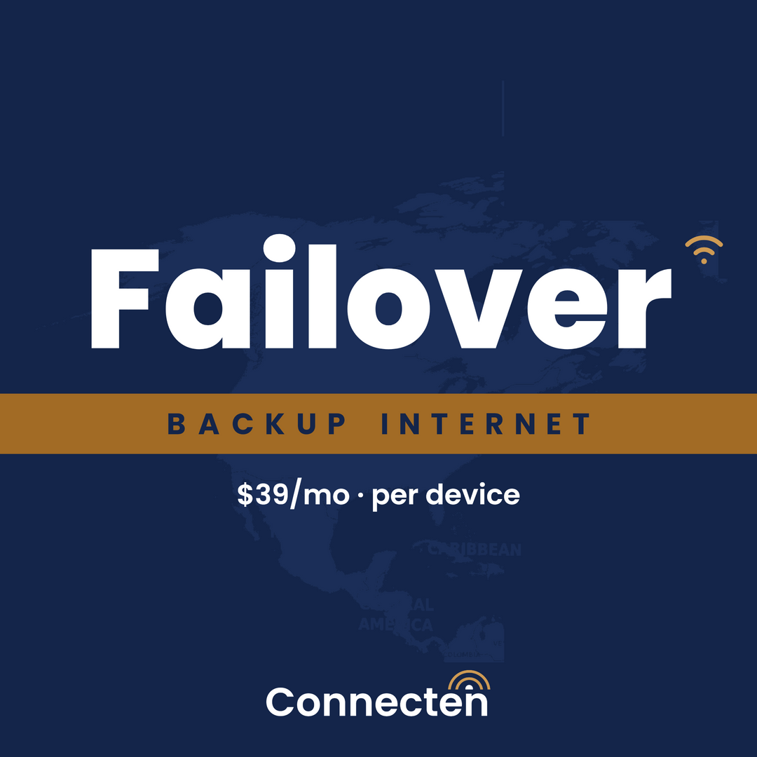 ConnecTen Failover Internet — backup line